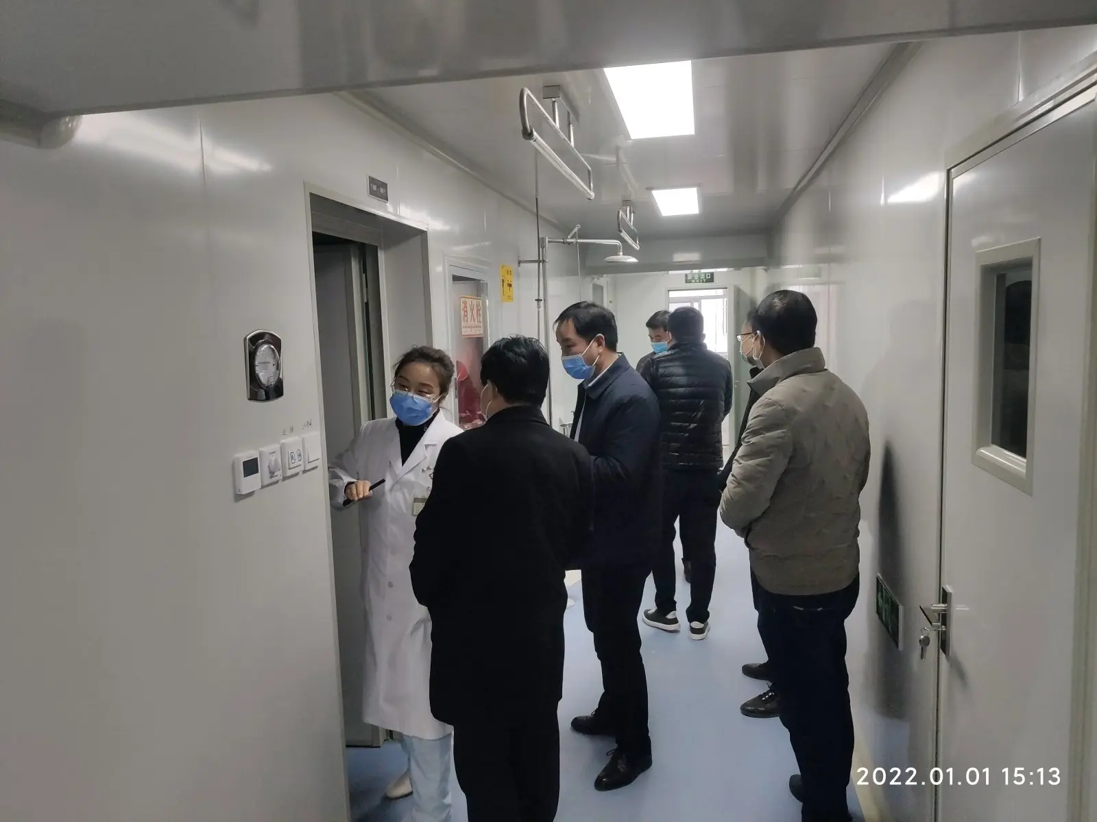 丹凤县人民医院PCR实验室改造项目施工现场图